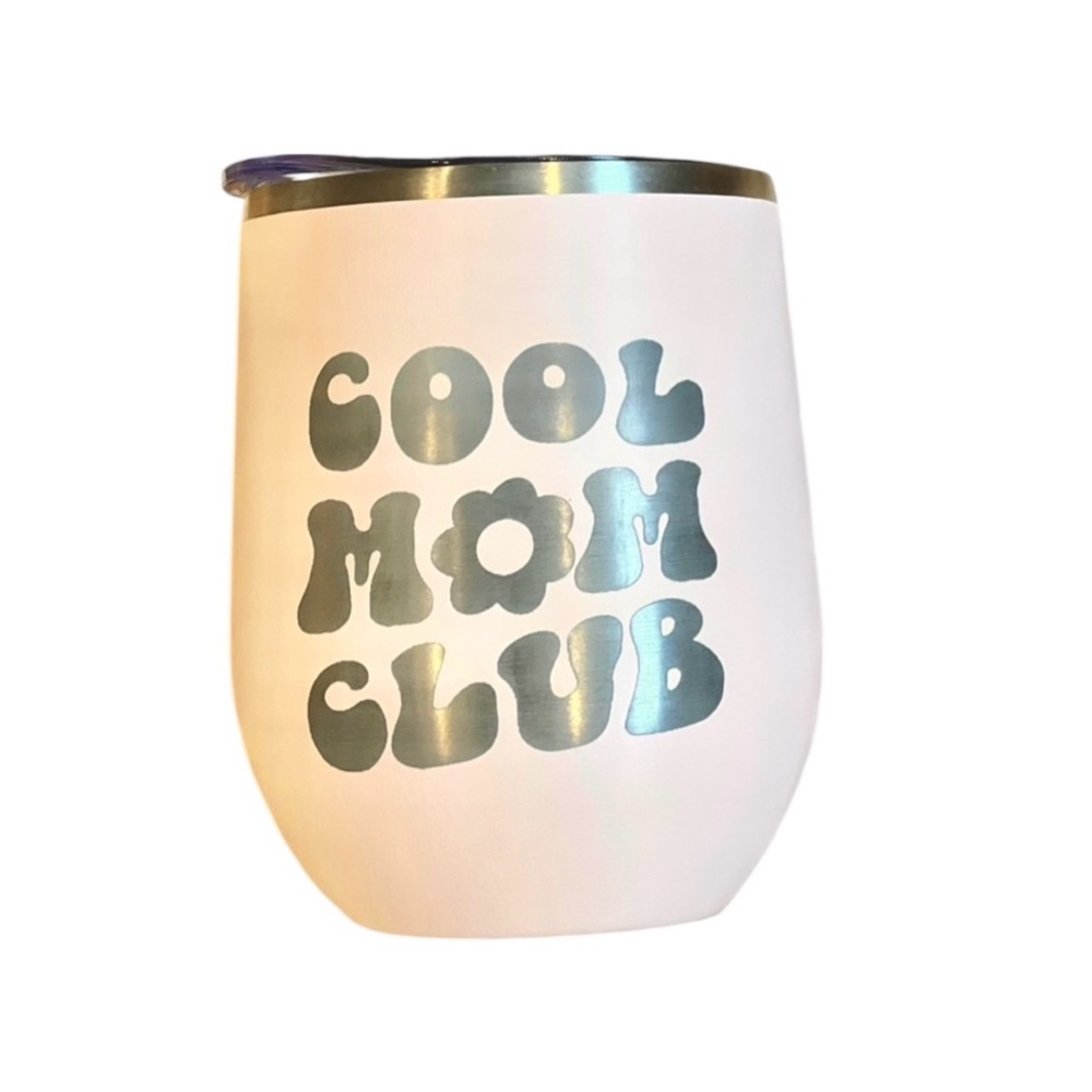 Cool Mom Club Blush Pink Tumbler